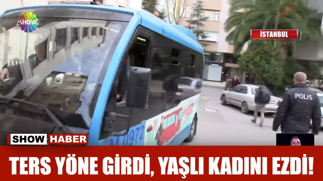 Ters yöne girdi, yaşlı kadını ezdi!