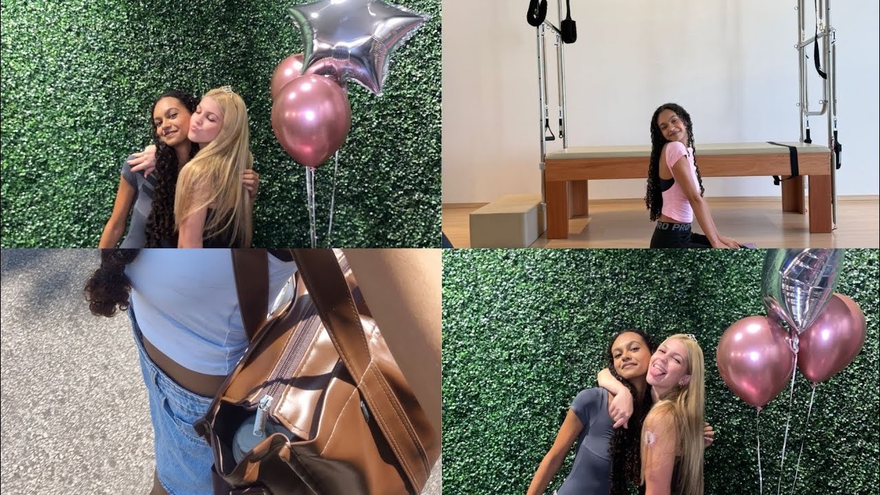 vlog: semana de pilates, amigas e aniversário da ana 🎂