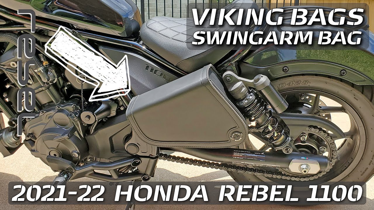 REBEL1100: Viking Bags Rebel Swingarm Bag // Install, Modifications & Review
