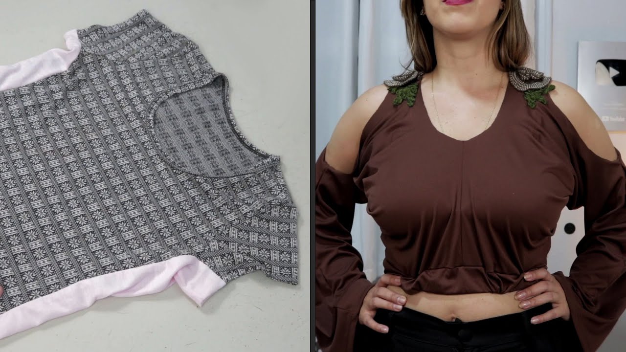 3 IDEIAS DE TRANSFORMAÇÃO EM ROUPAS – BLUSAS & CALÇAS