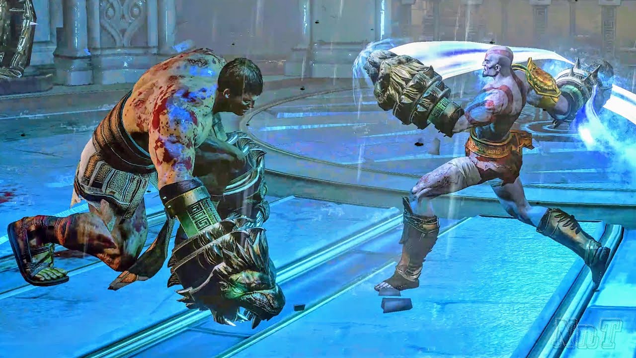 Nemean Cestus Vs Hercules - God of War 3 Remastered