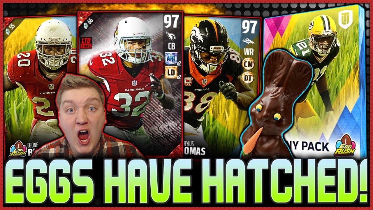97 HONEY BADGER! | EGGS HAVE HATCHED! 97 THOMAS, 95 BUCANNON! | MUT 17 PACK OPENING