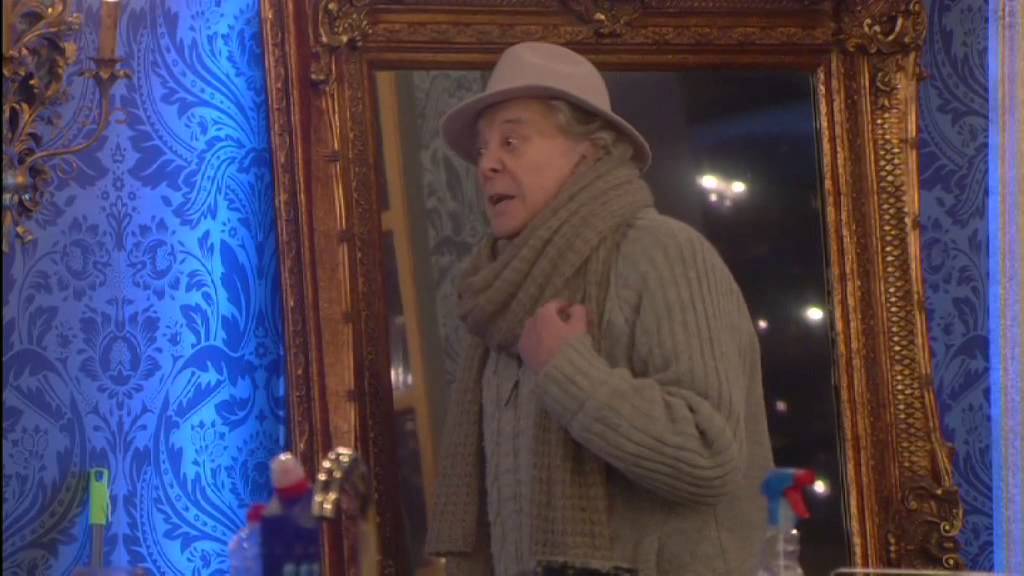 Lionel  Blair blows his top with Luisa: Day 12, Celebrity Big Brother
