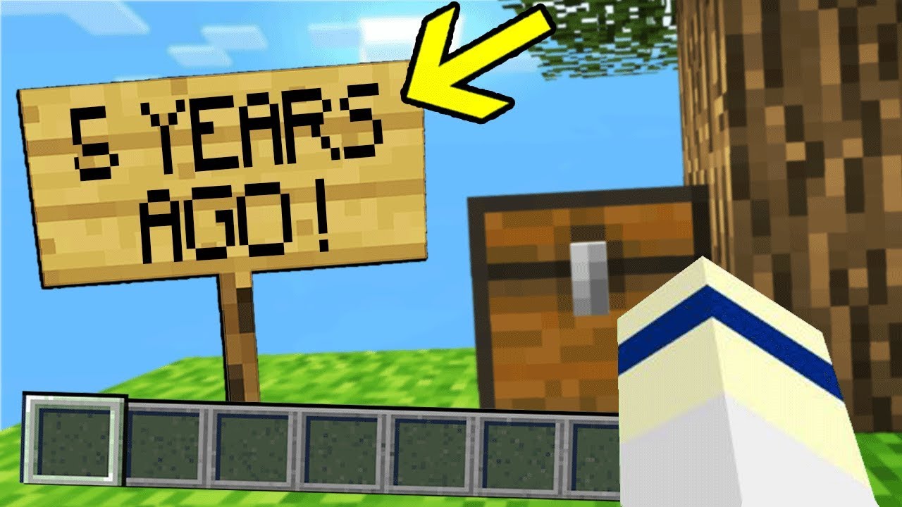 I Haven't Been On This Minecraft Server in 5 YEARS...