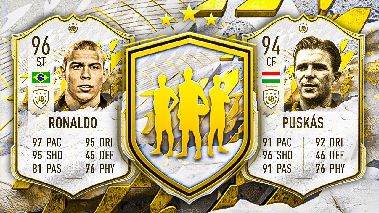 РОНАЛДУУУ! 🇧🇷🐐 25x ВЫБОР И ПАКИ С ИКОНИЧНЫМИ ИГРОКАМИ ПРАЙМ-ИЛИ СРЕДНЕГО УРОВНЯ! - FIFA 22 Ultima...