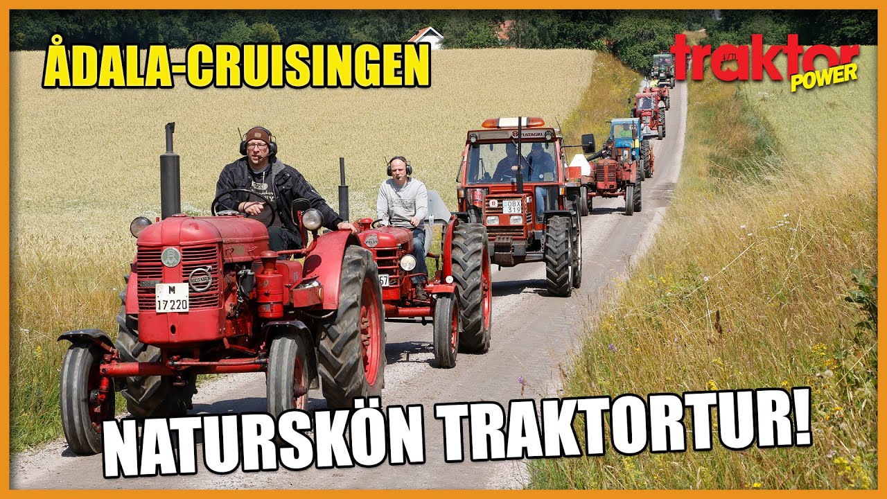 TRAKTORTUR I SOLEN – Följ med på Ådala-cruisingen