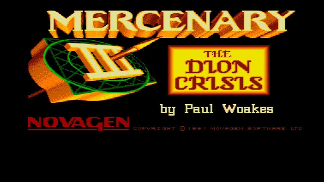 Mercenary 3 The Dion Crisis on Amiga 500