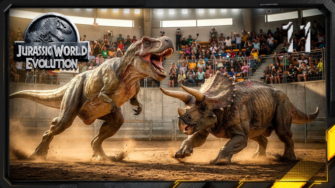 Live 🔴 Jurrasic World Evolution 1 🦖 E11 🦕 Dinki