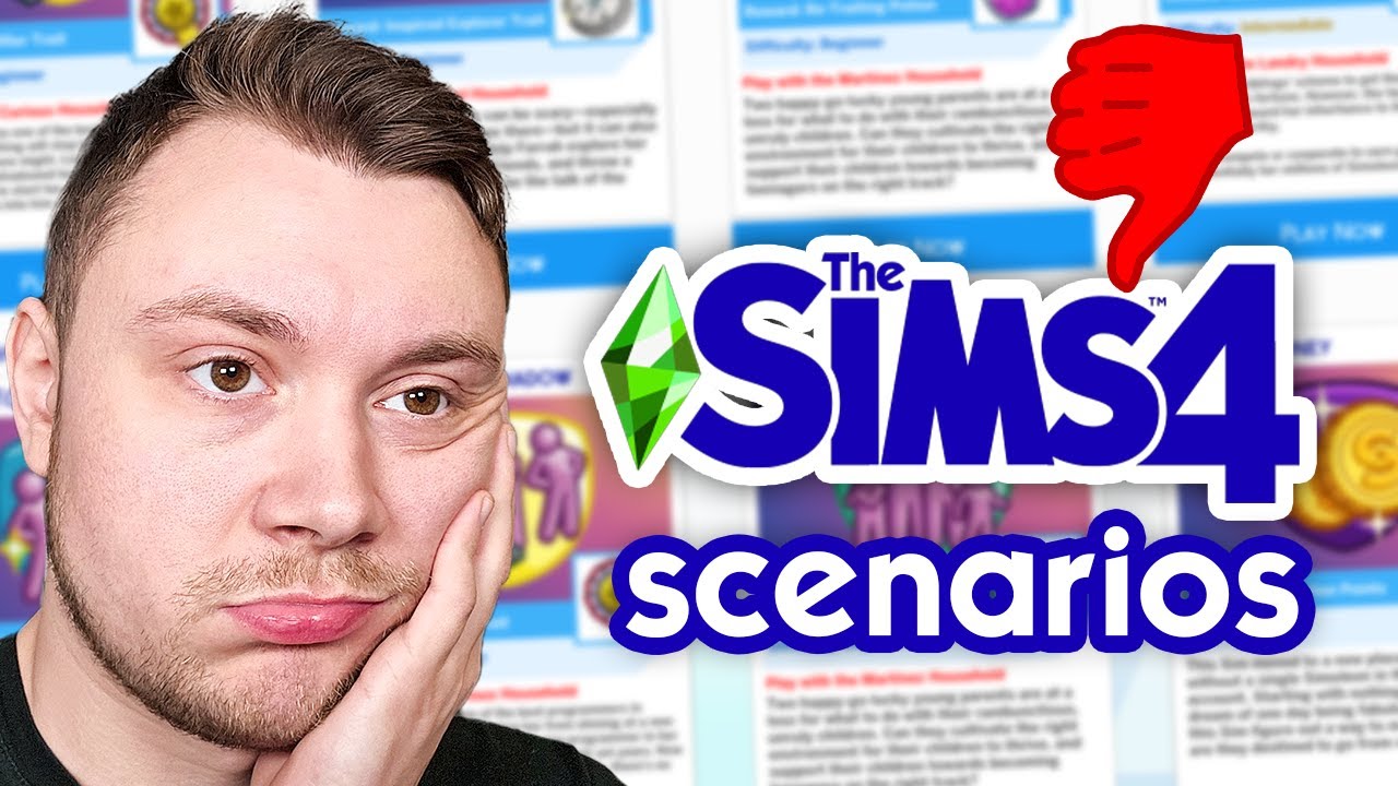 Катастрофа сценариев Sims 4...