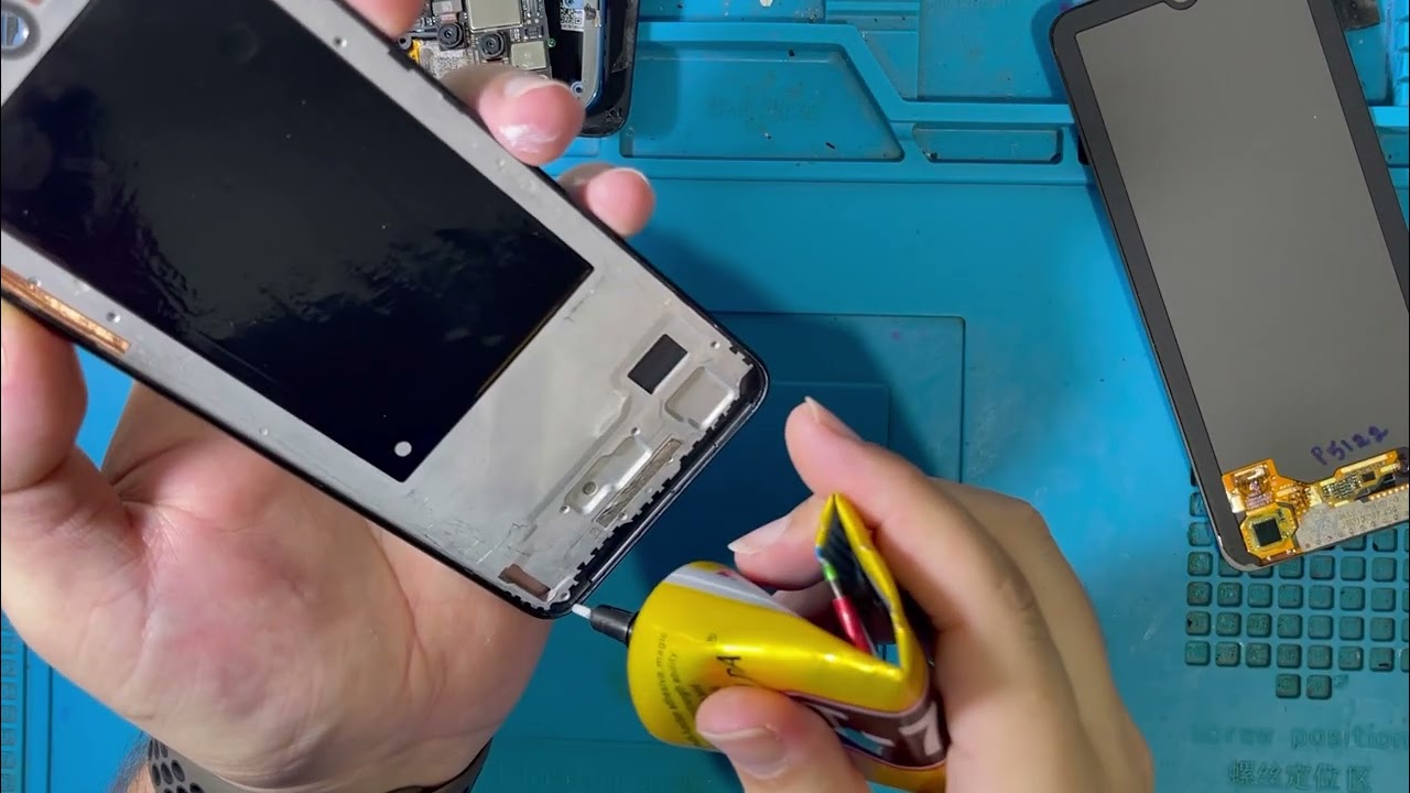 Troca do touch completo xiaomi Note 10s