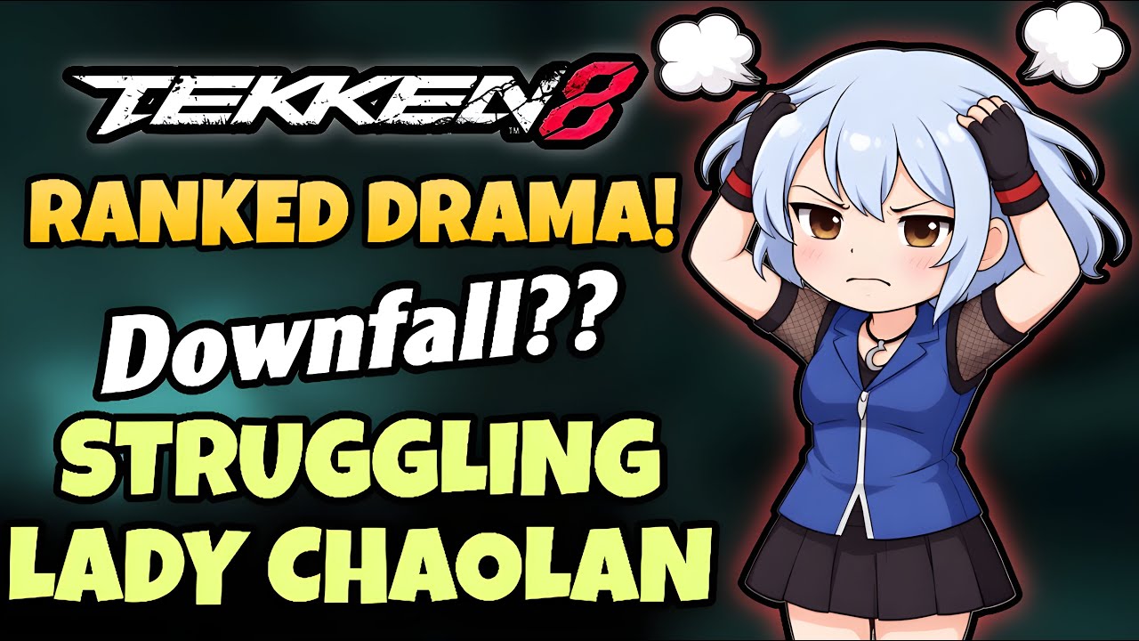 Lady Chaolan Struggling in Tekken 8  💔|  Lee Chaolan Ranked Live🔥| #youtube #tekken8 #live #gaming