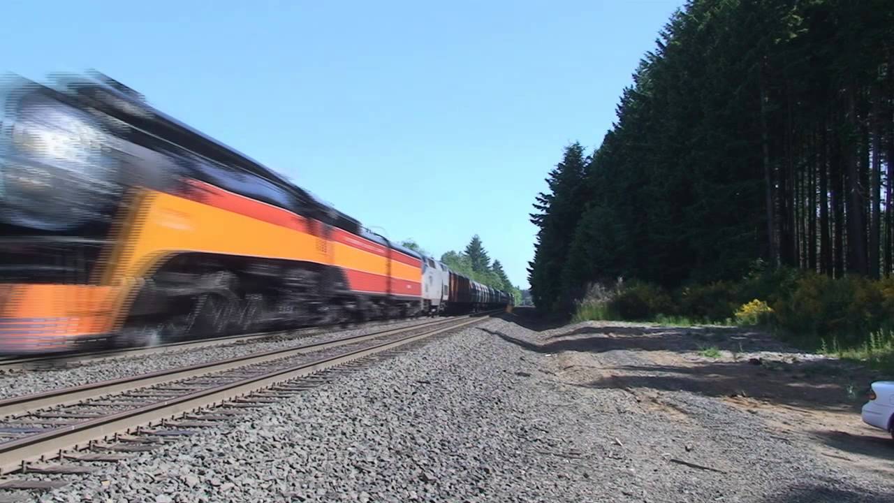 Steam Train 4449  flying on the rails