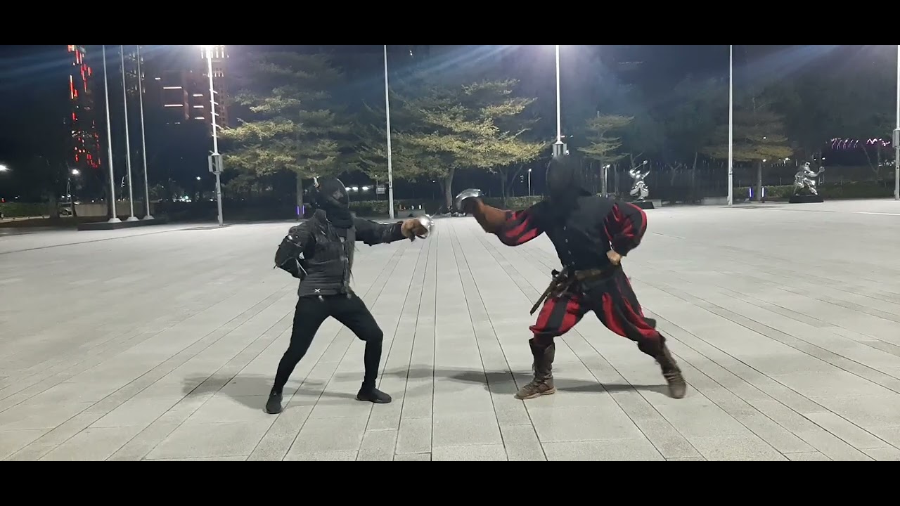 運動軍刀對打練習（品鈞 vs 溢恩）戰鬥之夜115.02.04（三）台中市政府