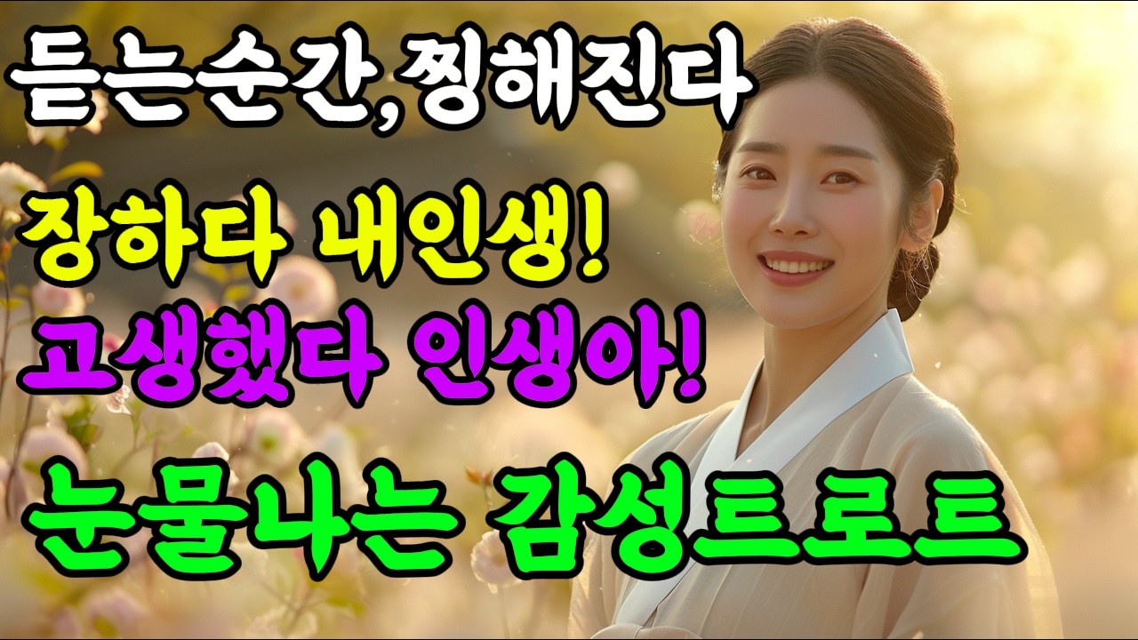 듣는 순간 마음이 놓입니다...그동안 고생 많았소 감성트로트 메들리#트로트 #감성트로트 #트로트메들리 #노래모음 #인생트로트#위로의노래 #힐링트로트 #중년트로트 #시니어노래#감성