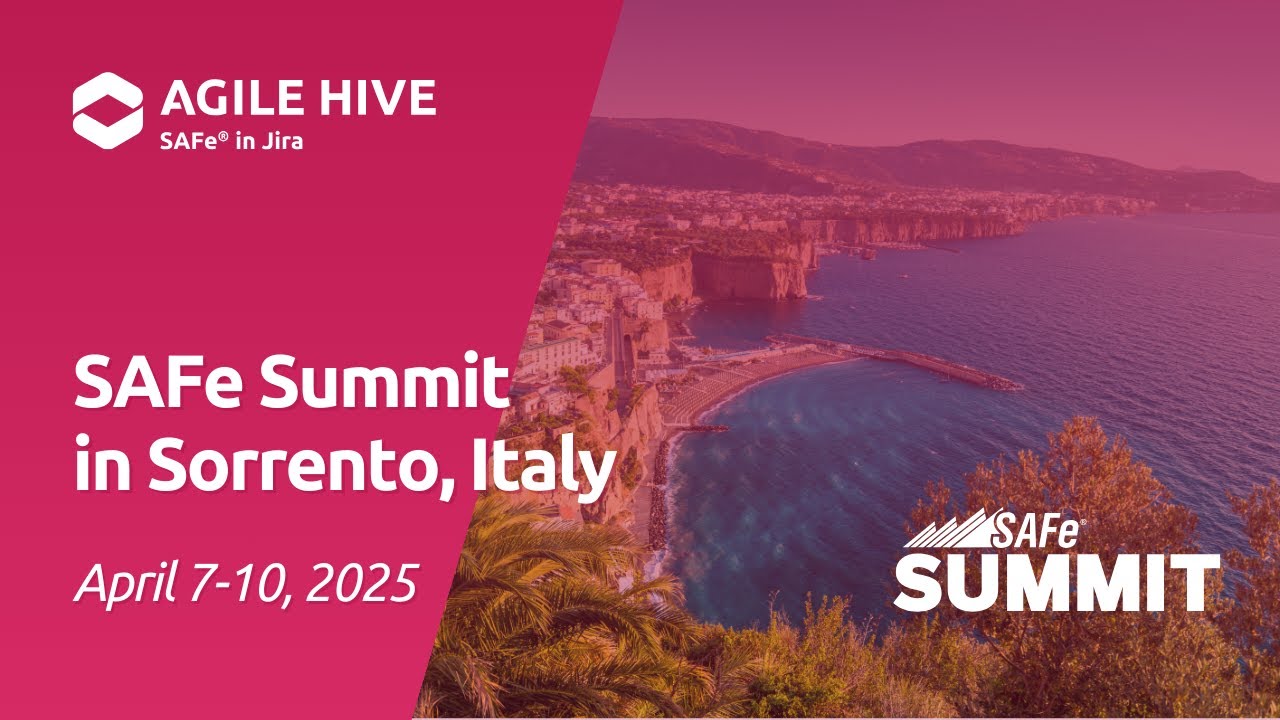 Agile Hive and Kegon at SAFe Summit 2025 in Sorrento, Italy
