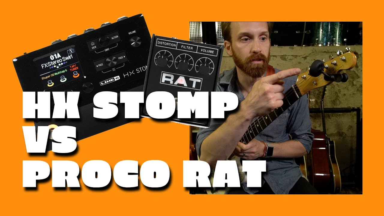Line 6 HX Stomp vs ProCo Rat