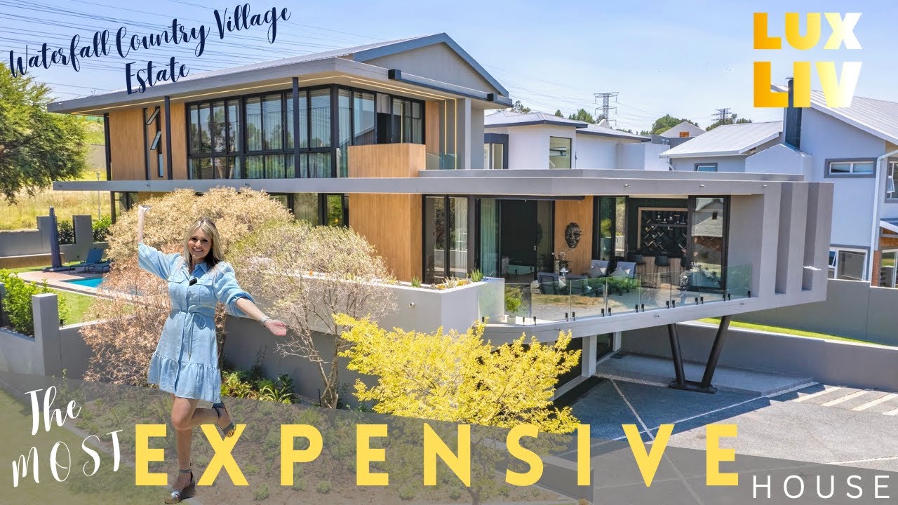 THE MOST EXPENSIVE HOUSE in Waterfall Country Village Estate | Luxury Home tour