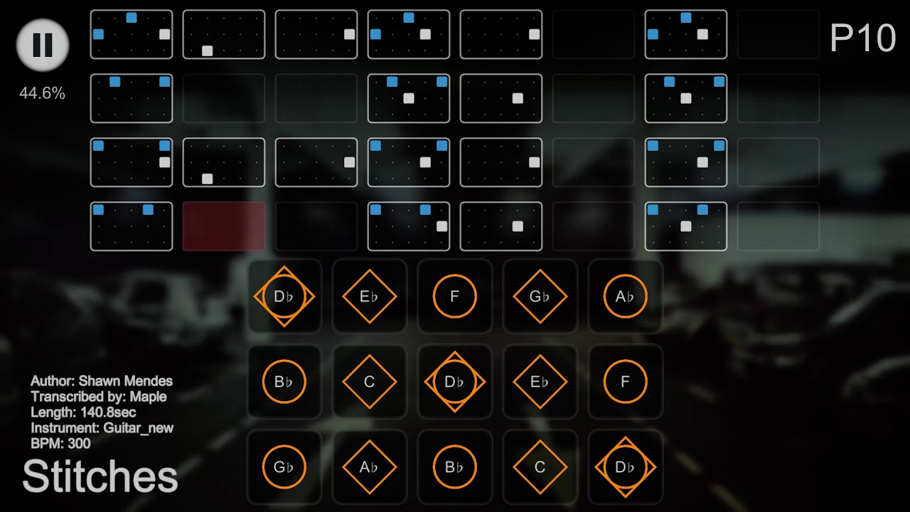 Shawn Mendes - Stitches Sheet | Sky: Children of the Light