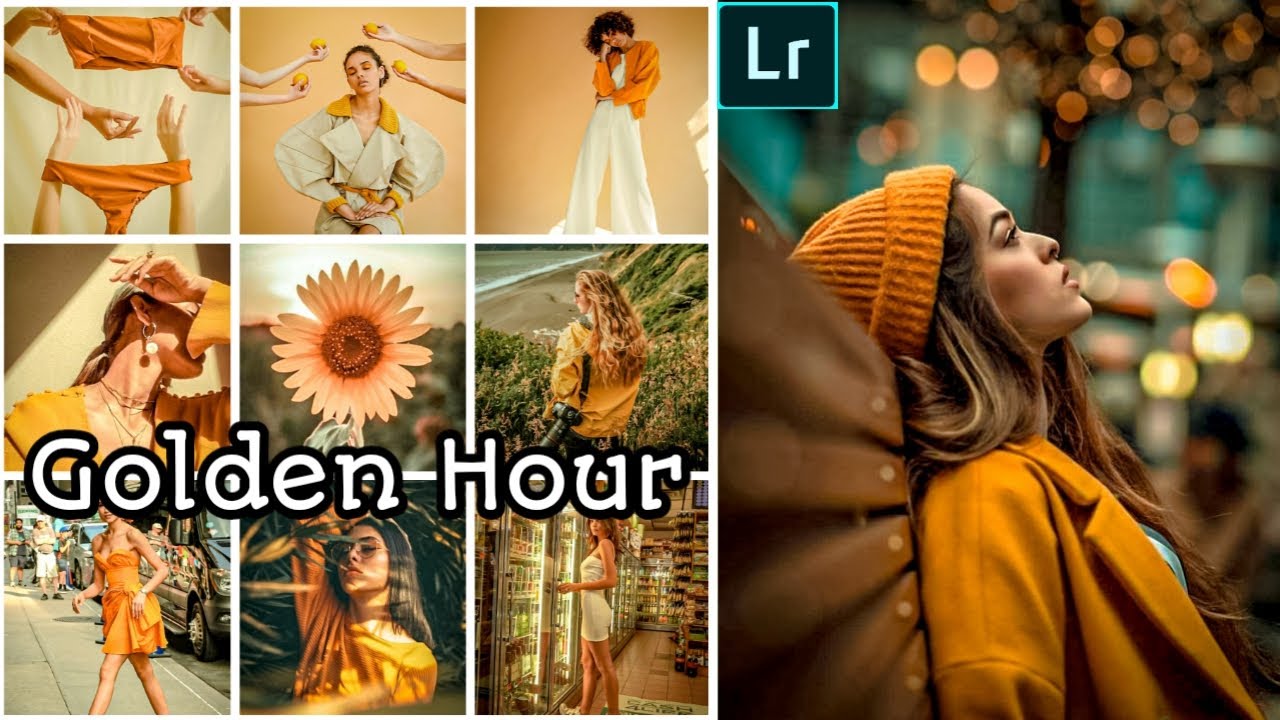 Golden Hour Presets - Lightroom tutorial 2020 | Orange Preset