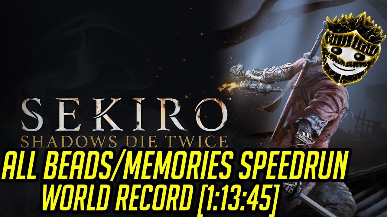 Sekiro All Beads/Memories Speedrun World Record [1:13:45]