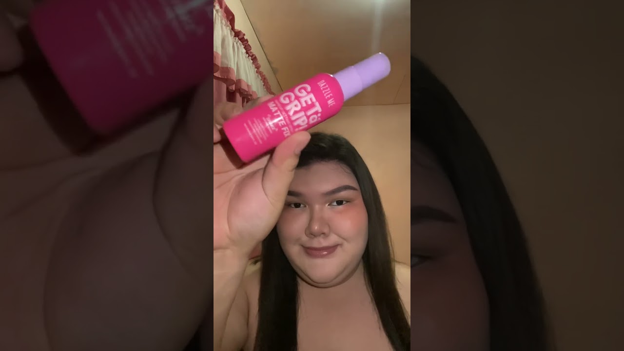 Dazzle Me Get a Grip Matte Fix Makeup Setting Spray