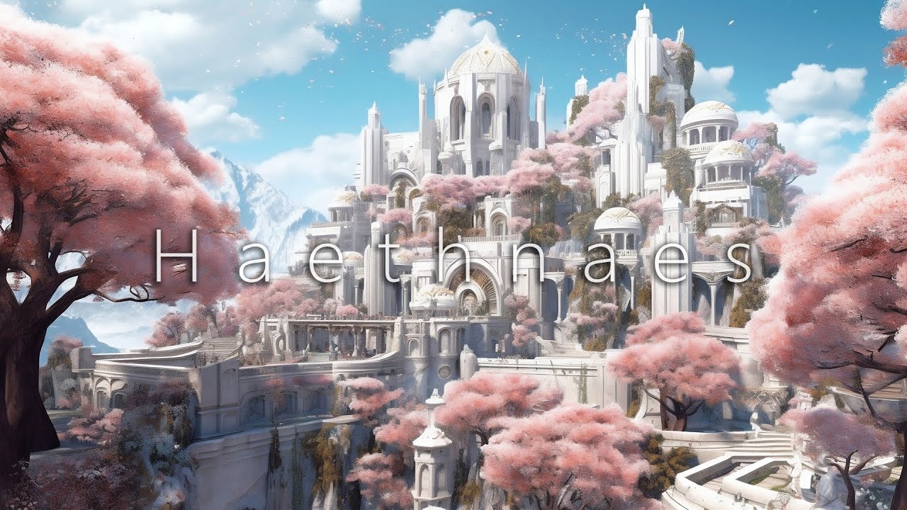 Haethnaes - Elven Civilization, Calm Handpan Music, Nature Sounds