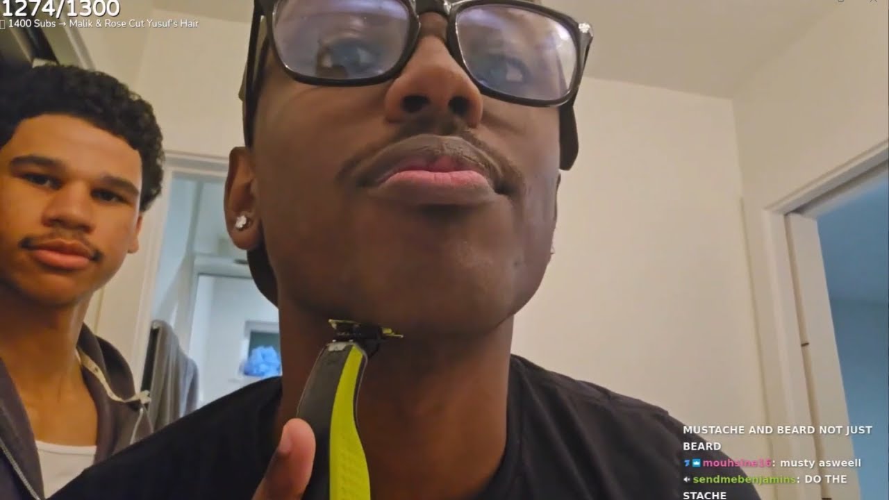 Yusuf7n Shaves His Beard On Stream