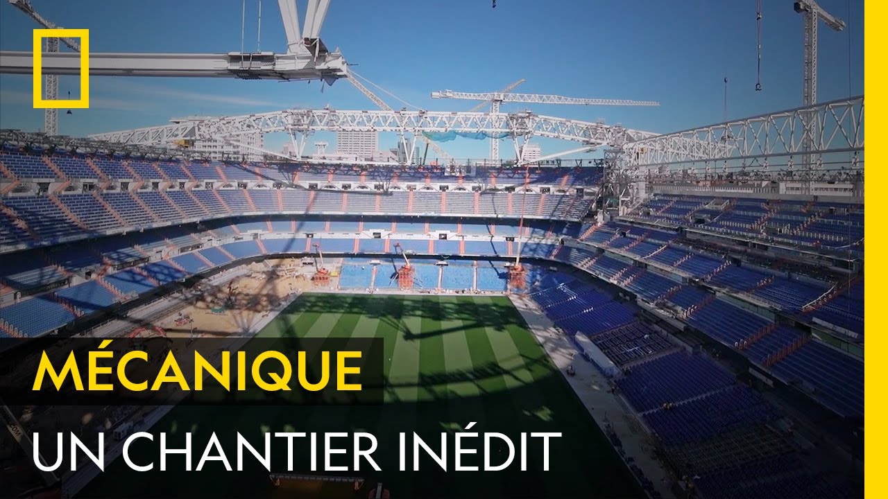 Le stade du Real Madrid a été rénové avec la même méthode que les ponts