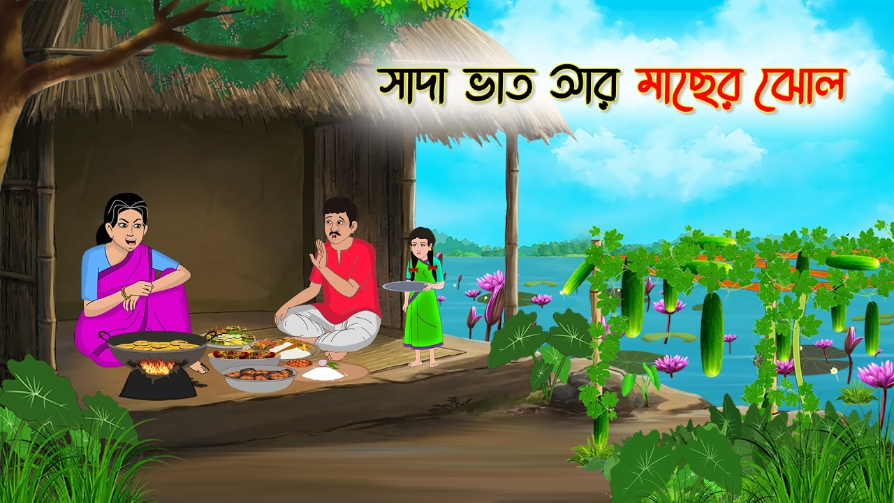 সাদা ভাত আর মাছের ঝোল | বাংলা রূপকথার গল্প | Bengali Fairy Tale | Thakurmar Jhuli
