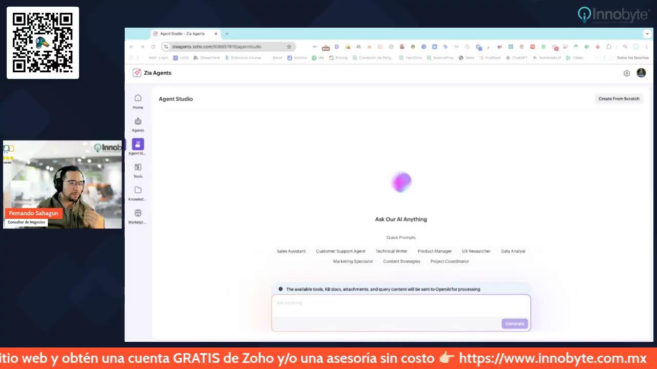 La guía definitiva para usar IA en tu estrategia con Zia Agents de Zoho