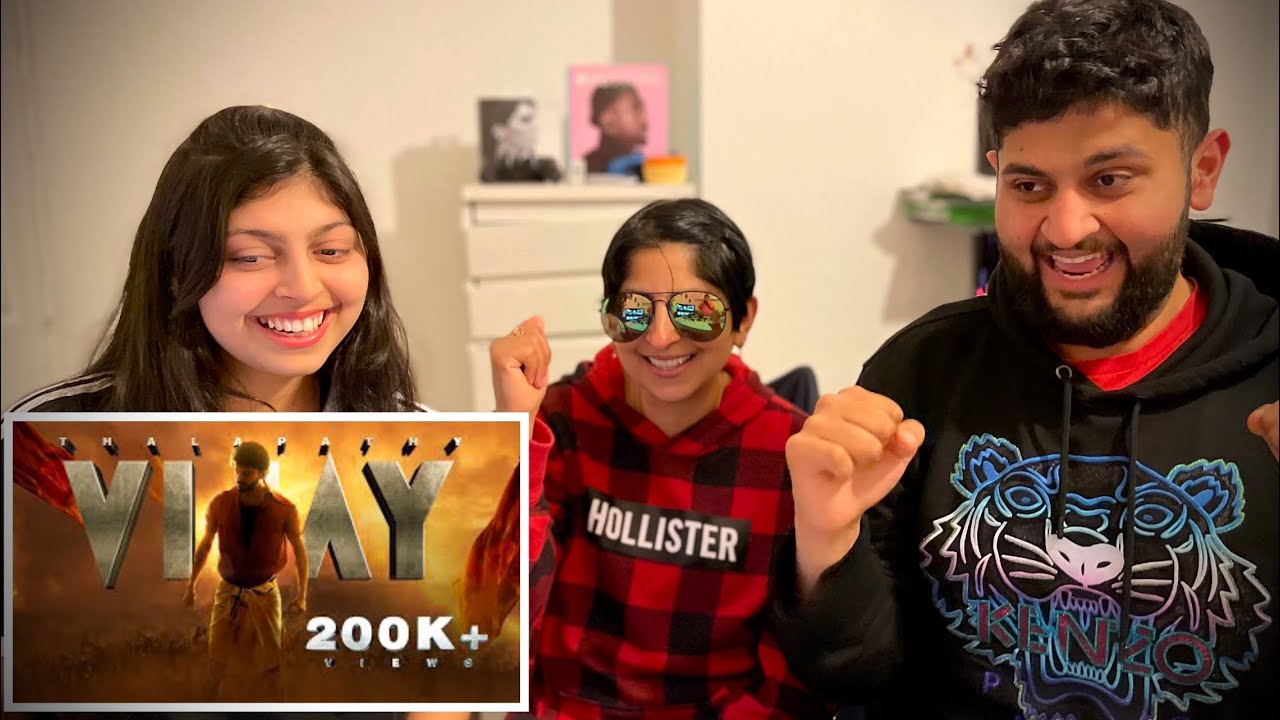 Thalapathy Vijay Birthday Mashup 2022| Vijay Tribute Video | Manoj Maddy - 🇬🇧 Reaction!