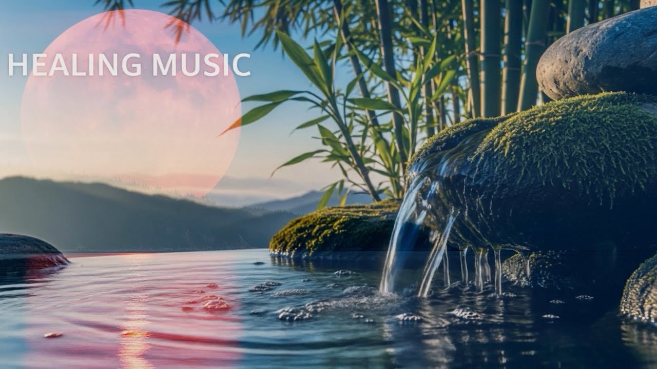 Full Moon Handpan Music for Healing & Manifesting Love & Abundance | Healing Zen Fountain 