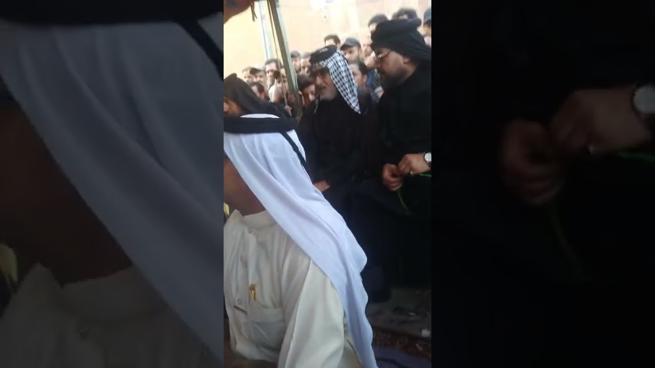 تحويلة السادة الاعرجية على السادة الموزان  بحضور السيد باسم السيد معاش الموزاني