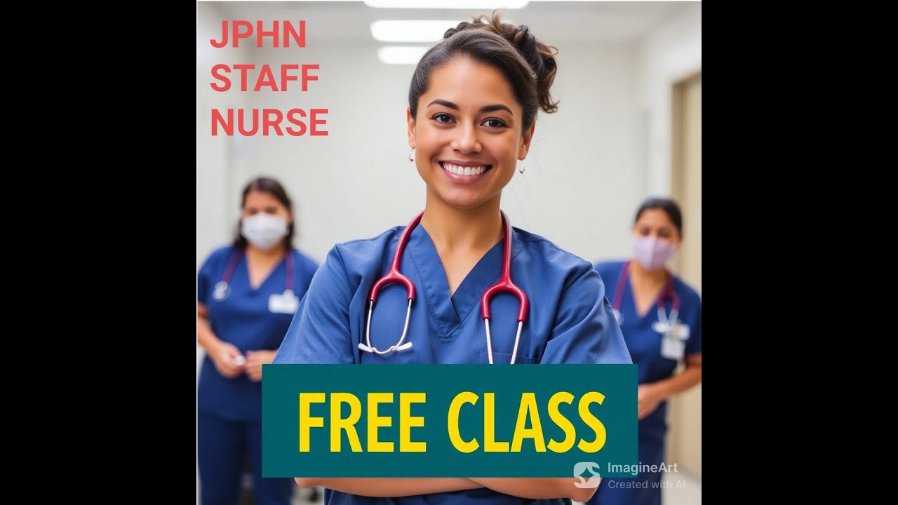 JPHN Staff Nurse KERALA PSC Exam  - Community Health Nursing - CLASS 03