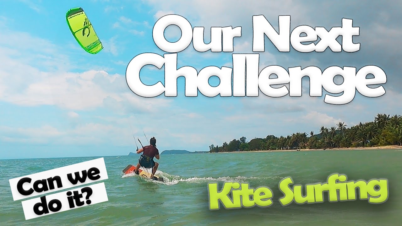 Learning how to KITE SURF in KOH PHANGAN