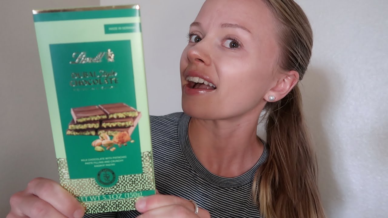 Lindt NEW Dubai Style Chocolate Bar Review