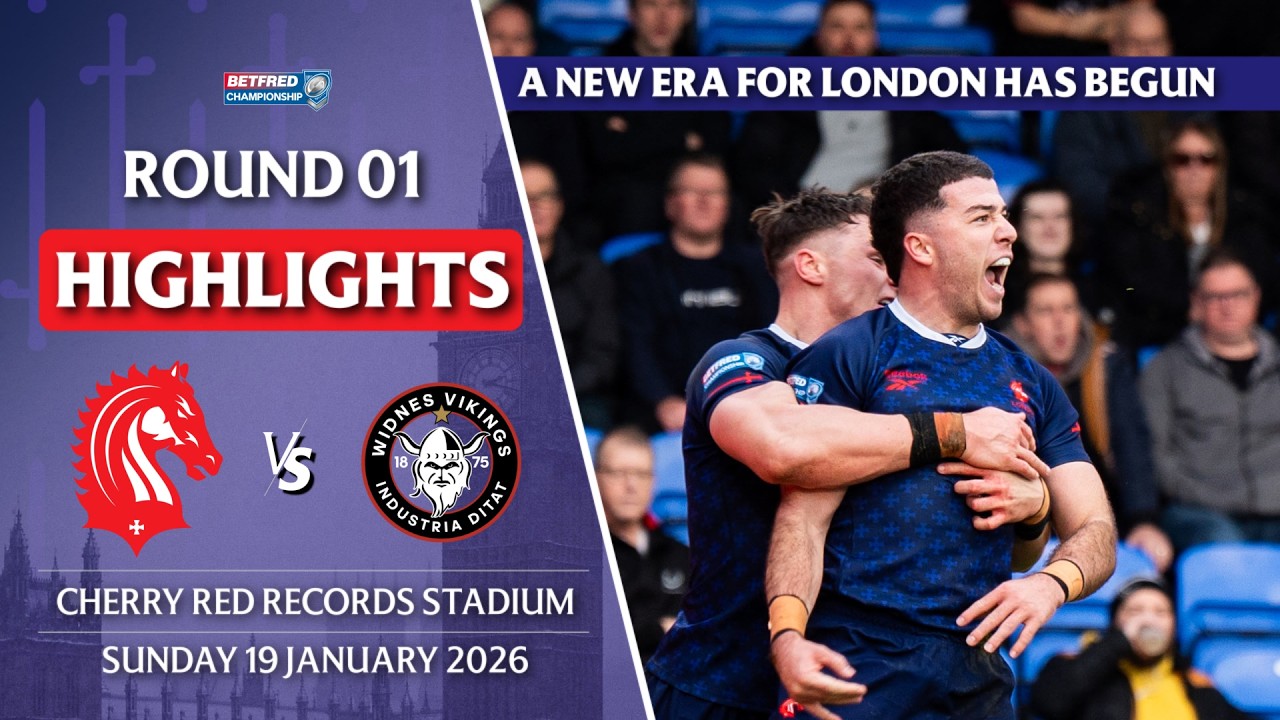 HIGHLIGHTS: London Broncos v Widnes Vikings