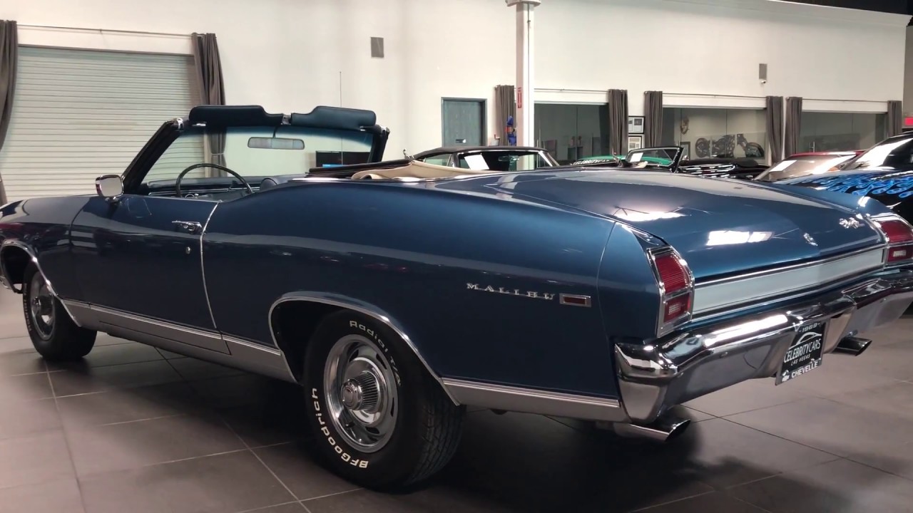 1969 Chevrolet Chevelle Malibu Convertible. At Celebrity Cars Las Vegas
