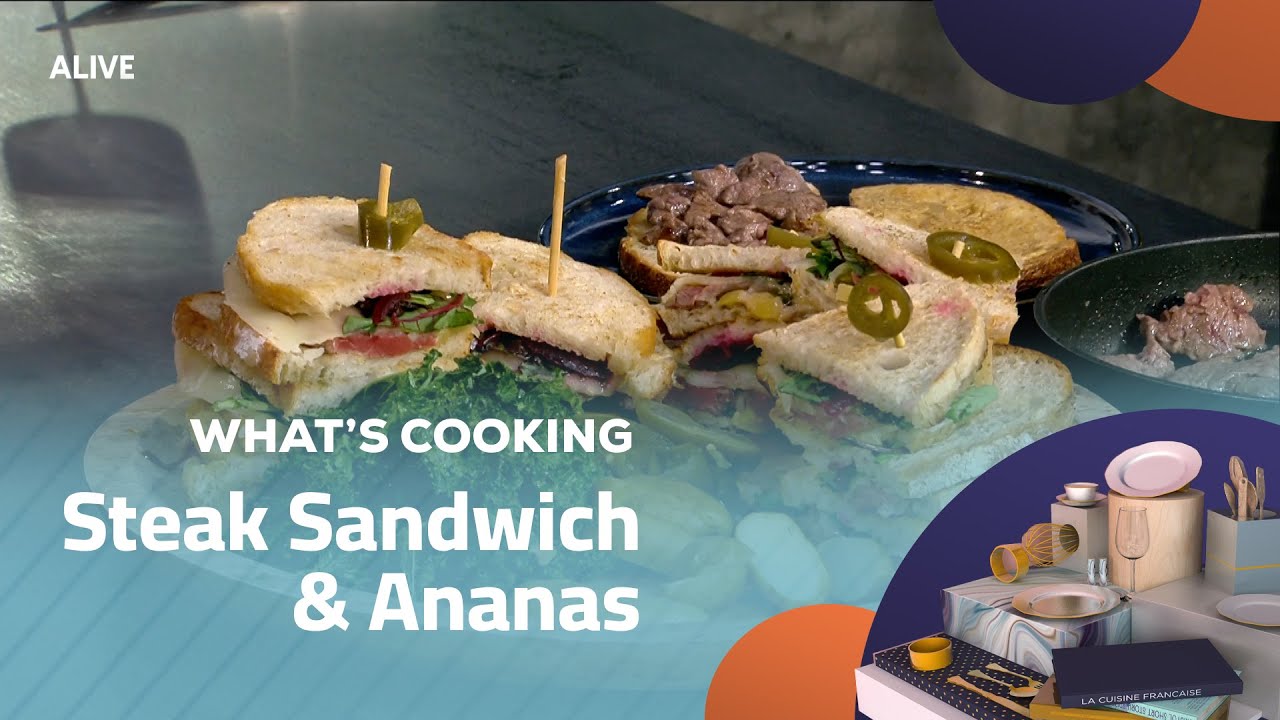 Whats Cooking - 10/06/2025 - Steak Sandwich & Ananas