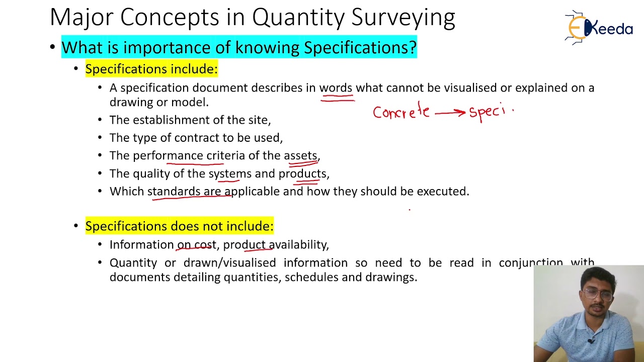 What is Importance of Knowing Specifications
