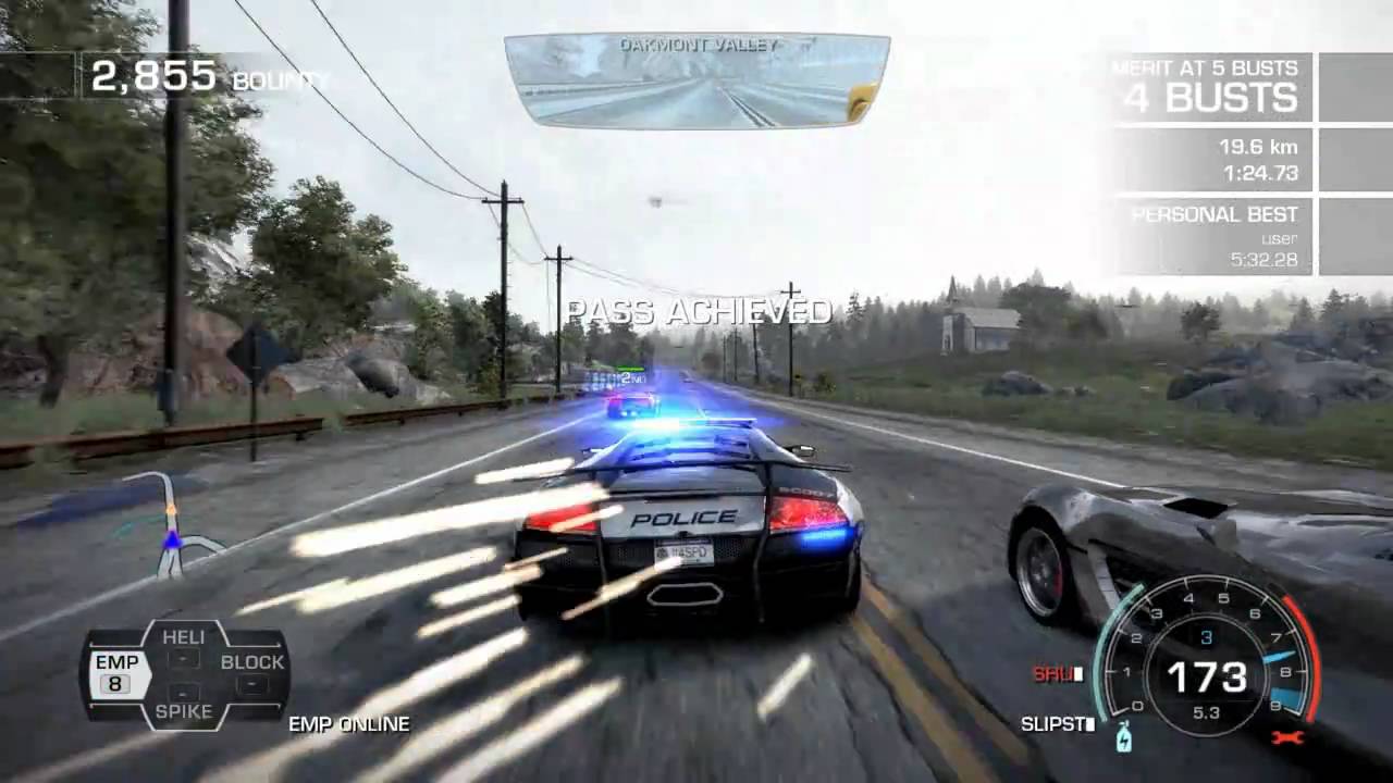 Need for Speed Hot Pursuit: Lamborgini COP Chase HD