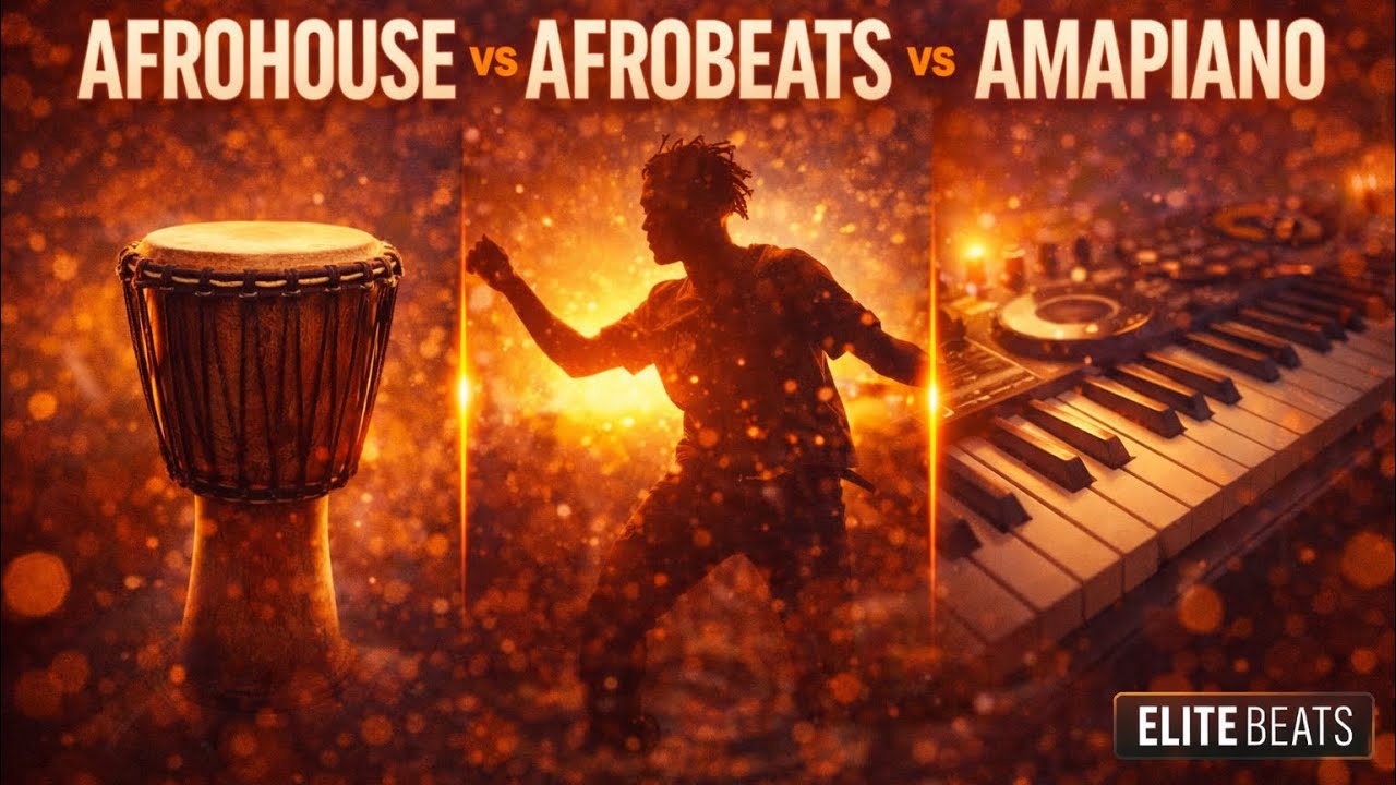 Afrohouse vs Afrobeats vs Amapiano — Piano to Afro Groove Journey