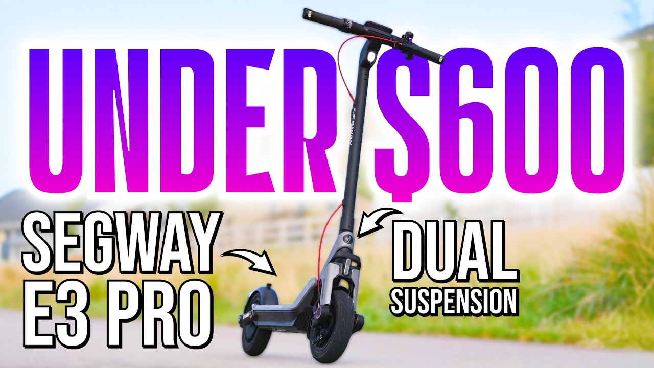 Segway E3 Pro Review - Tons of Premium eScooter Features, On A Budget!