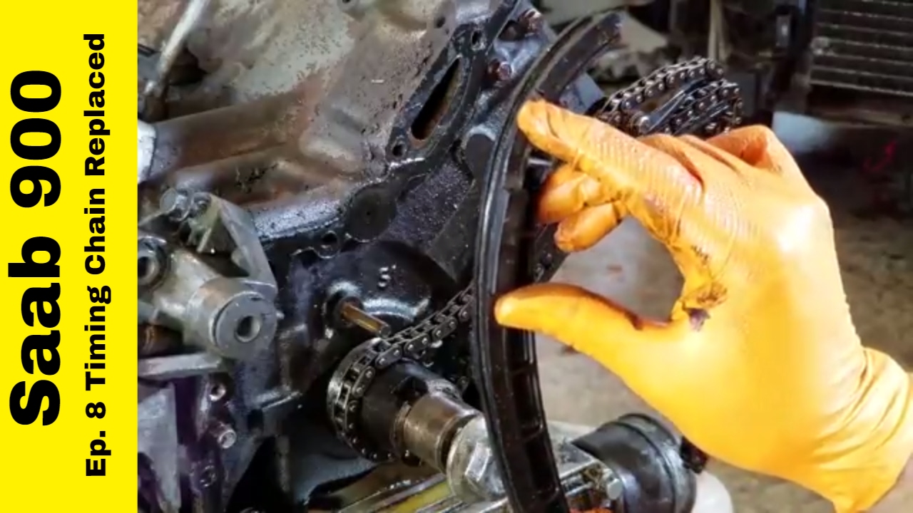 EP. 8  Saab 900 Timing Chain Replaced