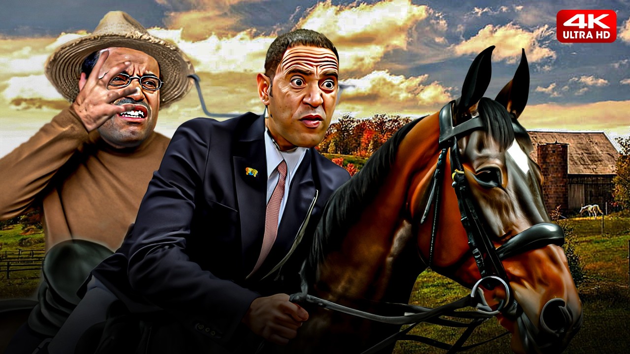 الحصان يشيل اتنين يا دولا يا اما هزقولك بالطوبة 😂💥 قنبلة ضحك مع رمزي ودولا