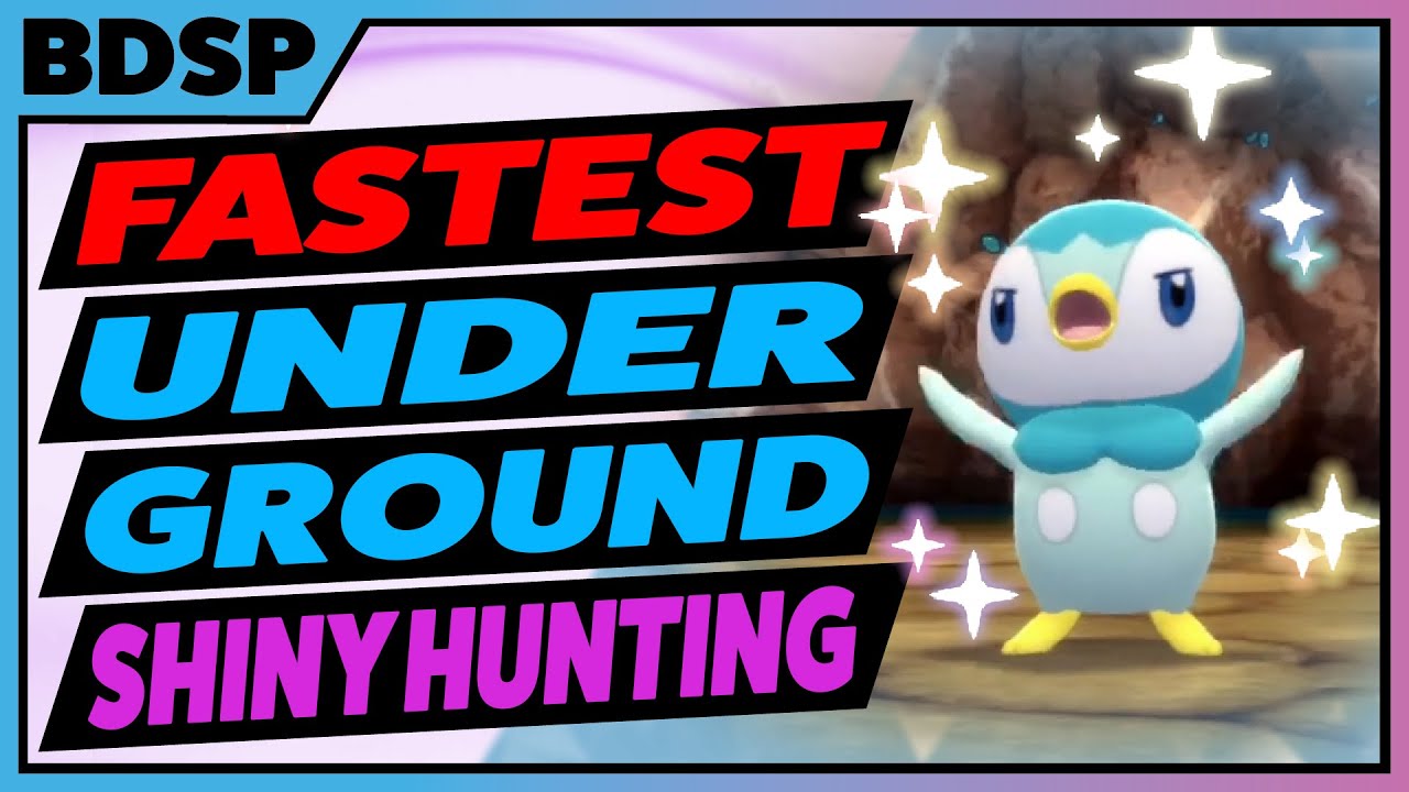 FASTEST and EASIEST way to SHINY HUNT in  Underground in Pokemon Brilliant Diamond and Shining Pearl