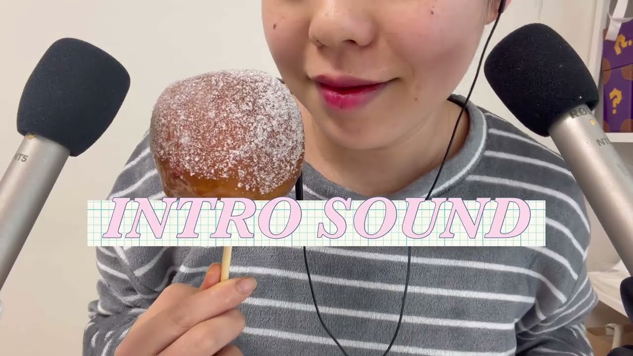 K ASMR 댓글요청! 오랜만에 애플캔디 이팅사운드(못생김주의)