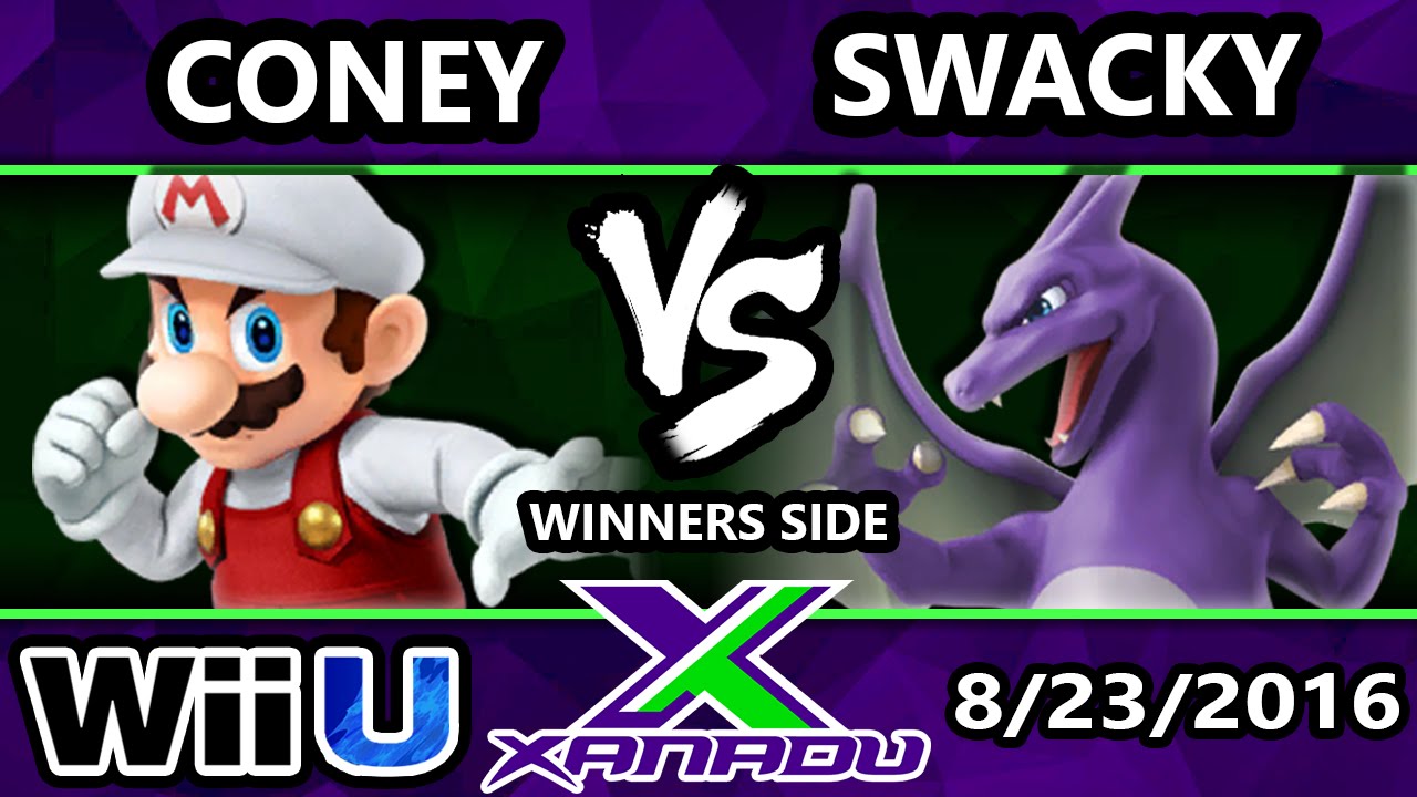 S@X 164 - Coney (Mario) Vs. Swacky (Charizard) SSB4 Tournament - Smash Wii U - Smash 4