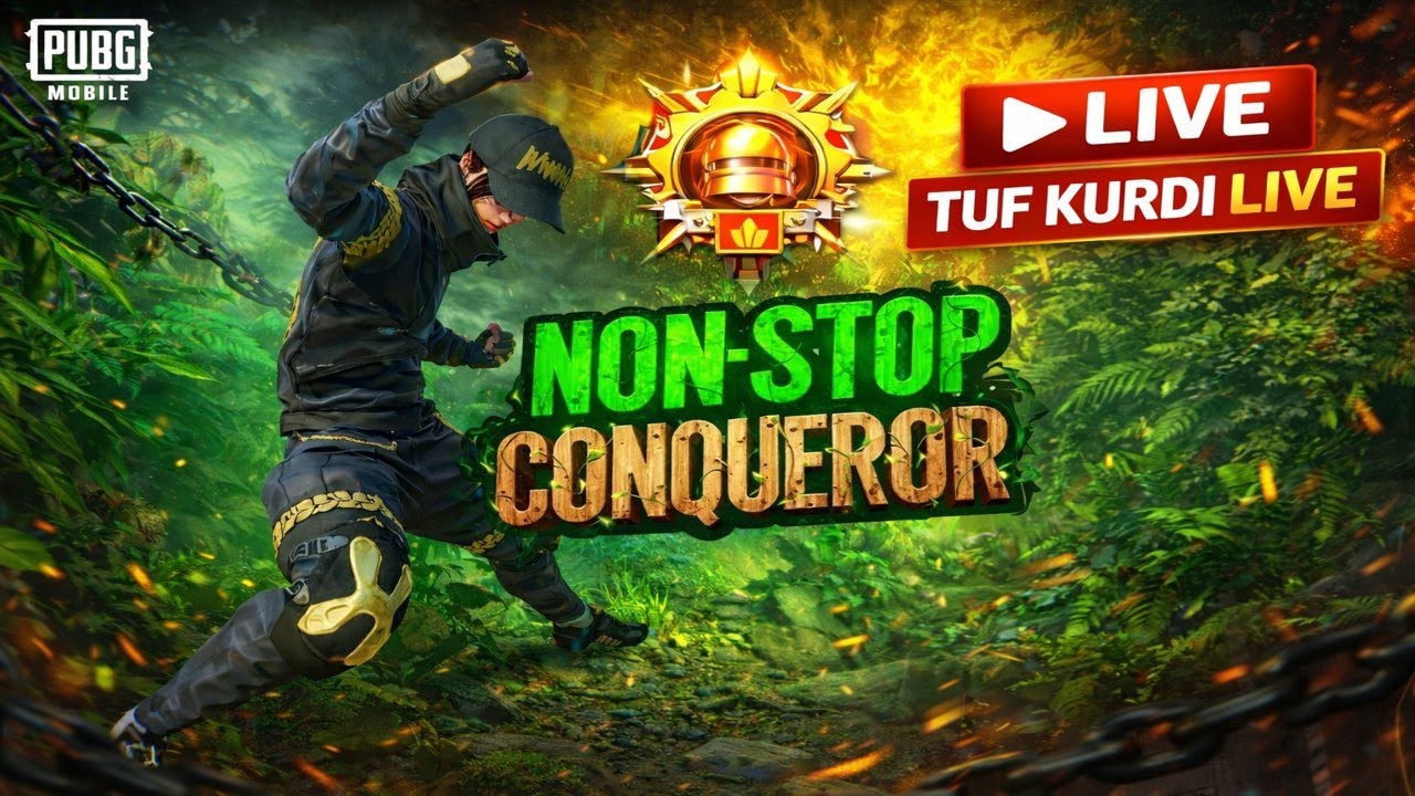 TUFxKURDIxLIVE   LETS CONQUEROR RANK PUSH