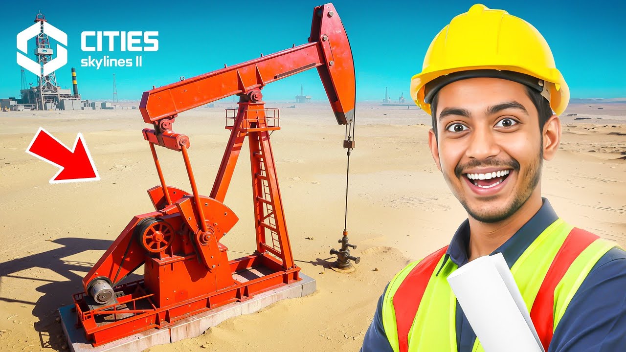 Creating a Realistic Oil Industry - Cities Skylines 2 - Part 2